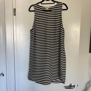 H&M | Black & White Stripe Dress